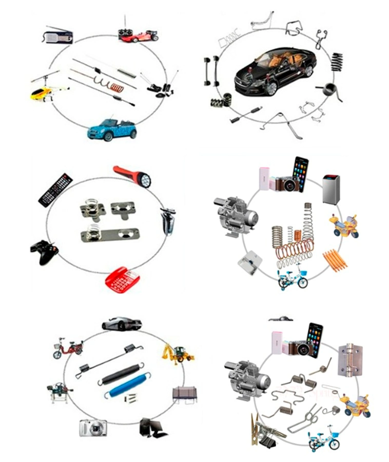 Steel Wire Extension Torsion Coil Compression Battery Leaf, Flat, Tower, Wire Forming, Antenna Mold Mould Electronic Spring